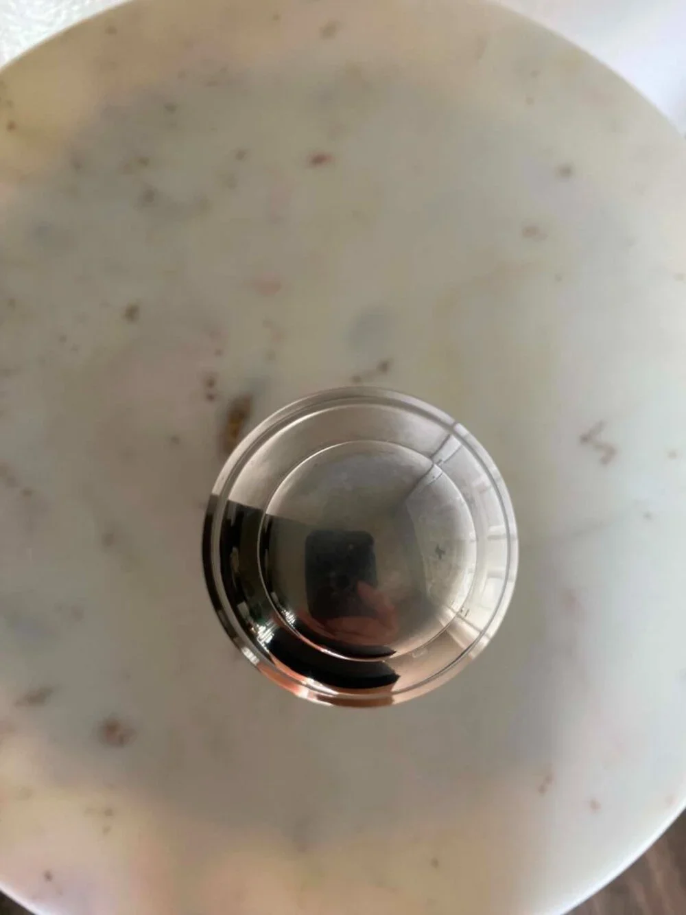 Stainless Steel Cocktail Drink Shaker 24 Oz, Round Top.